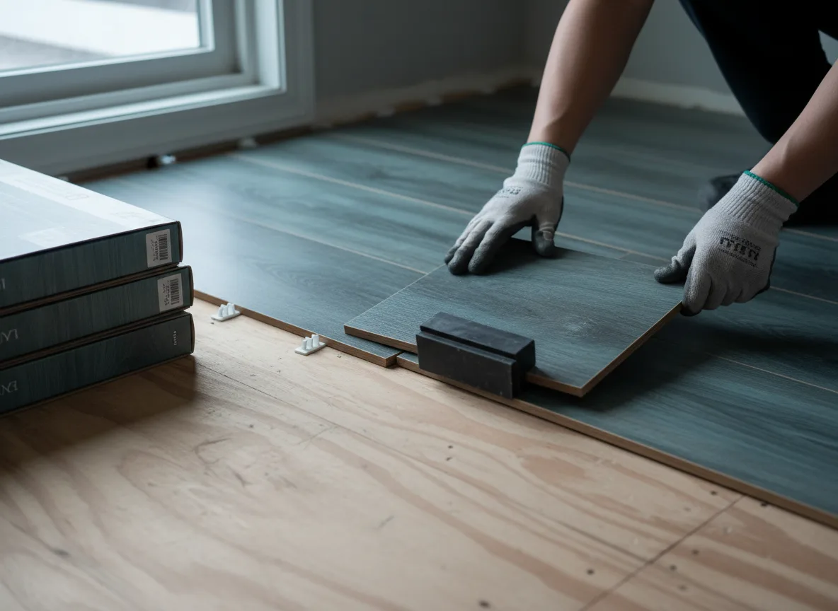 Luxury Vinyl Plank Installation company in Ambia, IN